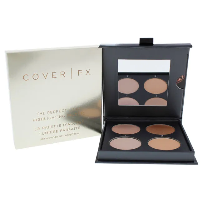 Cover FX The Perfect Light Highlighting Palette - Light Medium by Cover FX for Women - 0.38 oz Highlighter