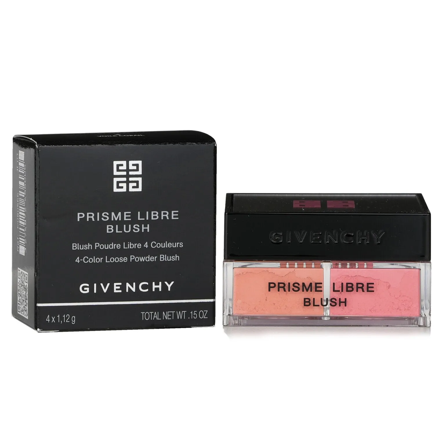 Givenchy Prisme Libre Blush 4 Color Loose Powder Blush - # 6 Flanelle Rubis  4x1.12g/0.15oz