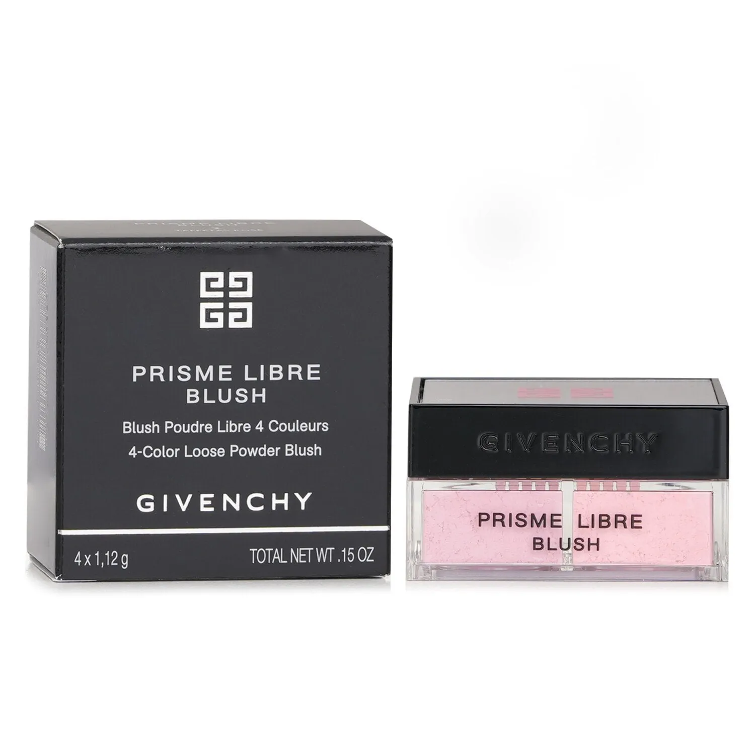 Givenchy Prisme Libre Blush 4 Color Loose Powder Blush - # 6 Flanelle Rubis  4x1.12g/0.15oz
