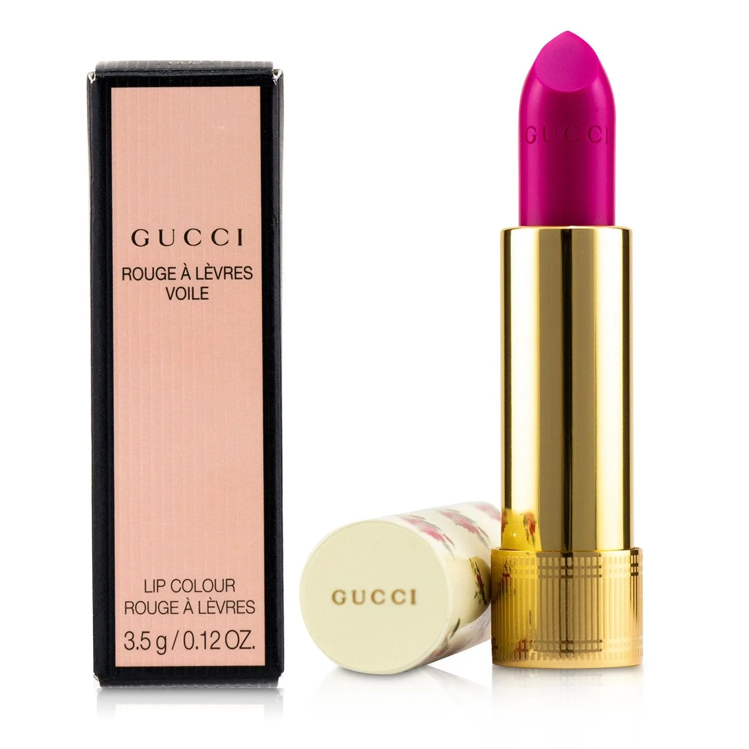 Gucci Rouge A Levres Voile Lip Colour - # 518 Amy Blush  3.5g/0.12oz