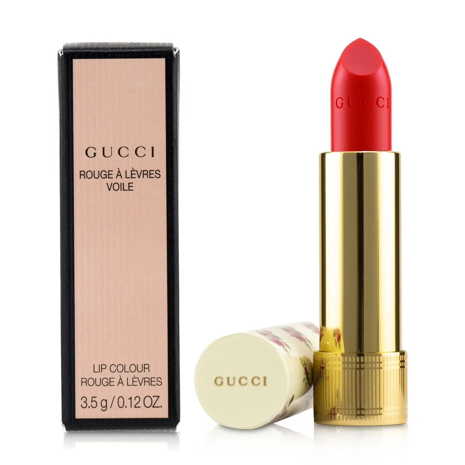 Gucci Rouge A Levres Voile Lip Colour - # 518 Amy Blush  3.5g/0.12oz