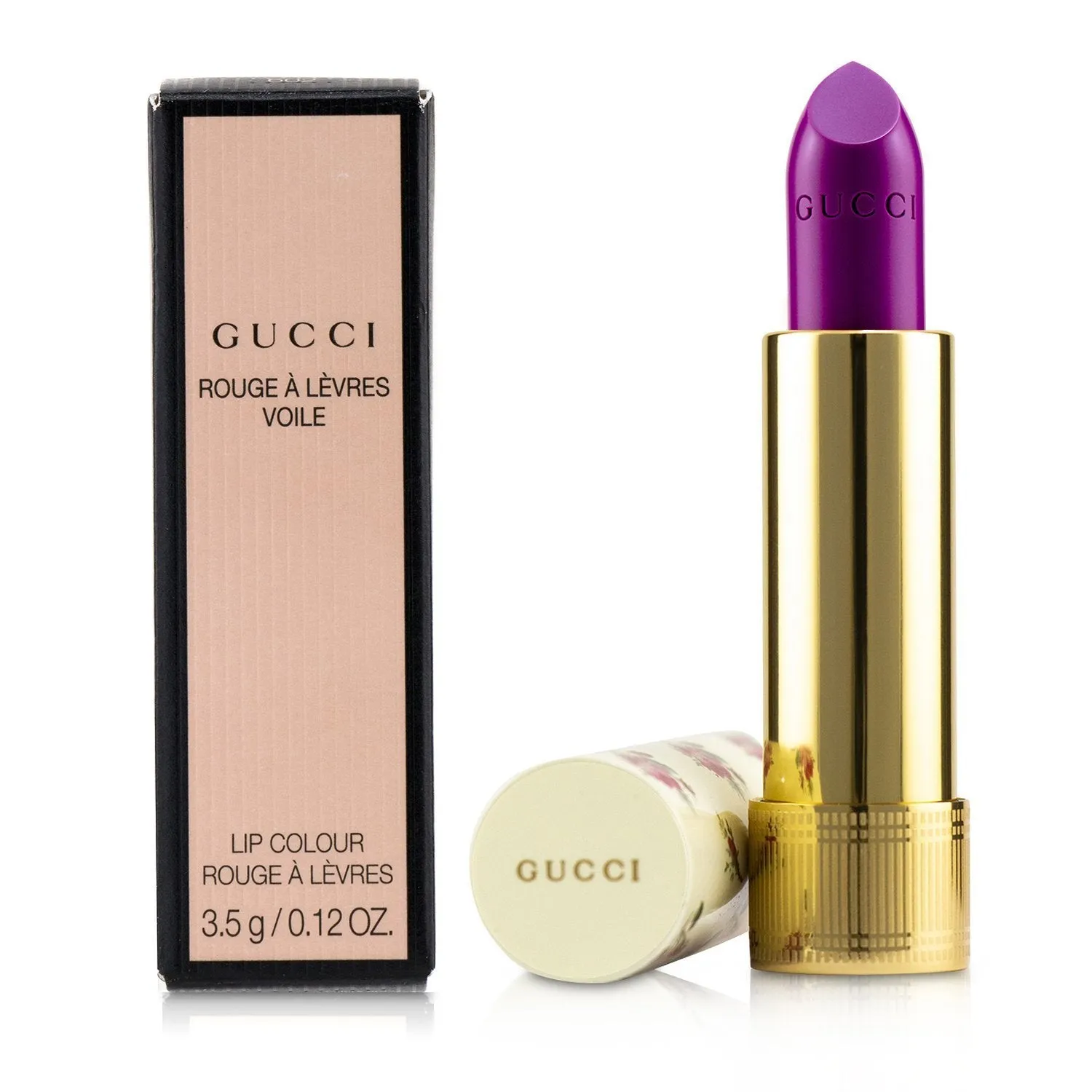 Gucci Rouge A Levres Voile Lip Colour - # 518 Amy Blush  3.5g/0.12oz