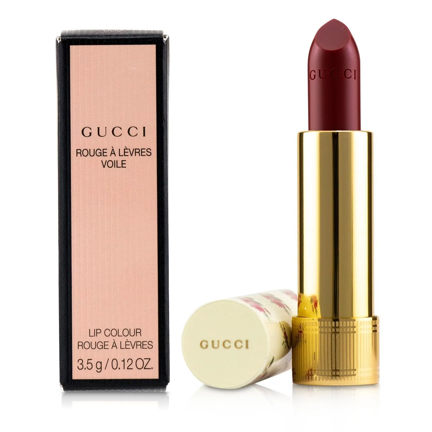 Gucci Rouge A Levres Voile Lip Colour - # 518 Amy Blush  3.5g/0.12oz