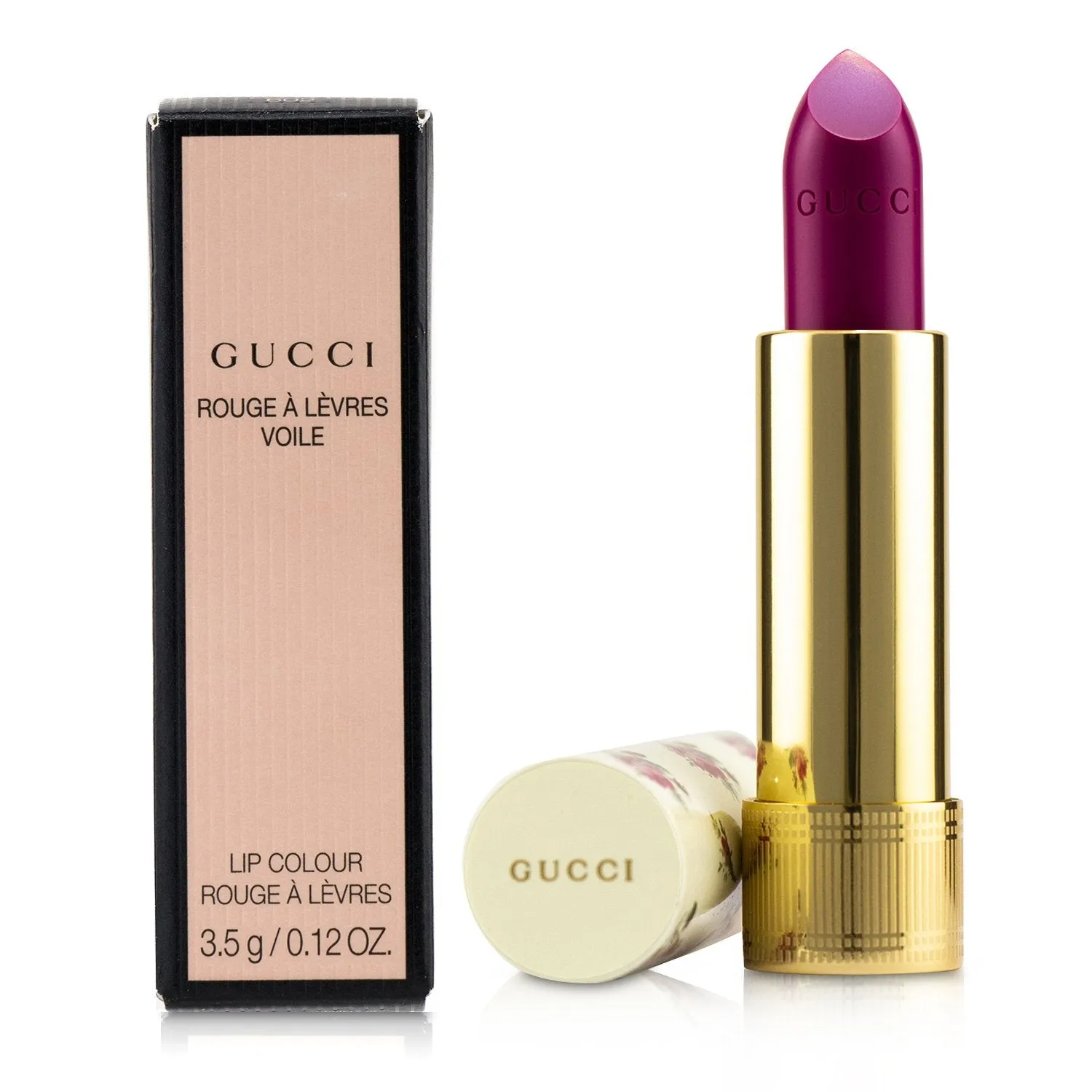 Gucci Rouge A Levres Voile Lip Colour - # 518 Amy Blush  3.5g/0.12oz