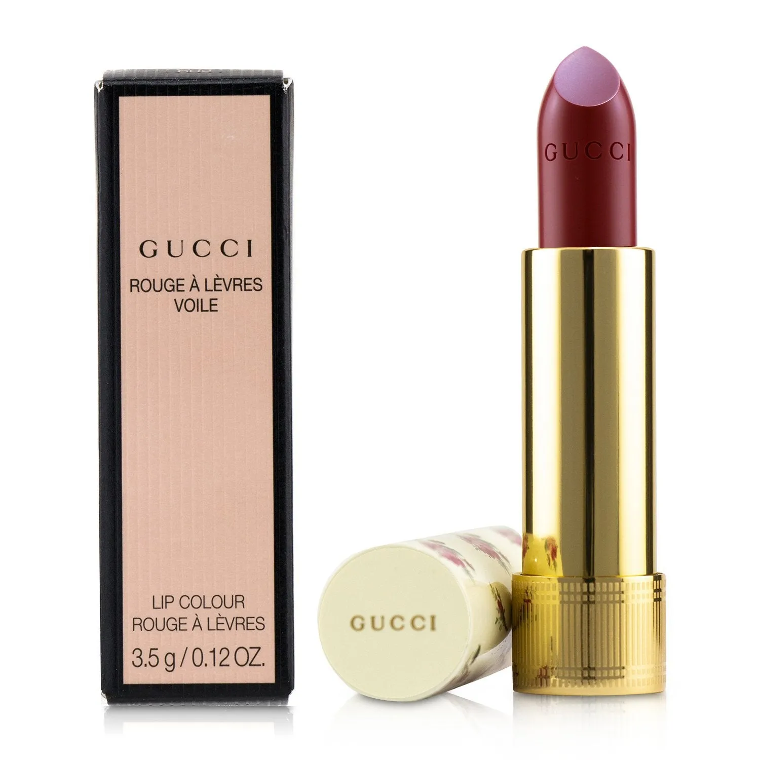 Gucci Rouge A Levres Voile Lip Colour - # 518 Amy Blush  3.5g/0.12oz