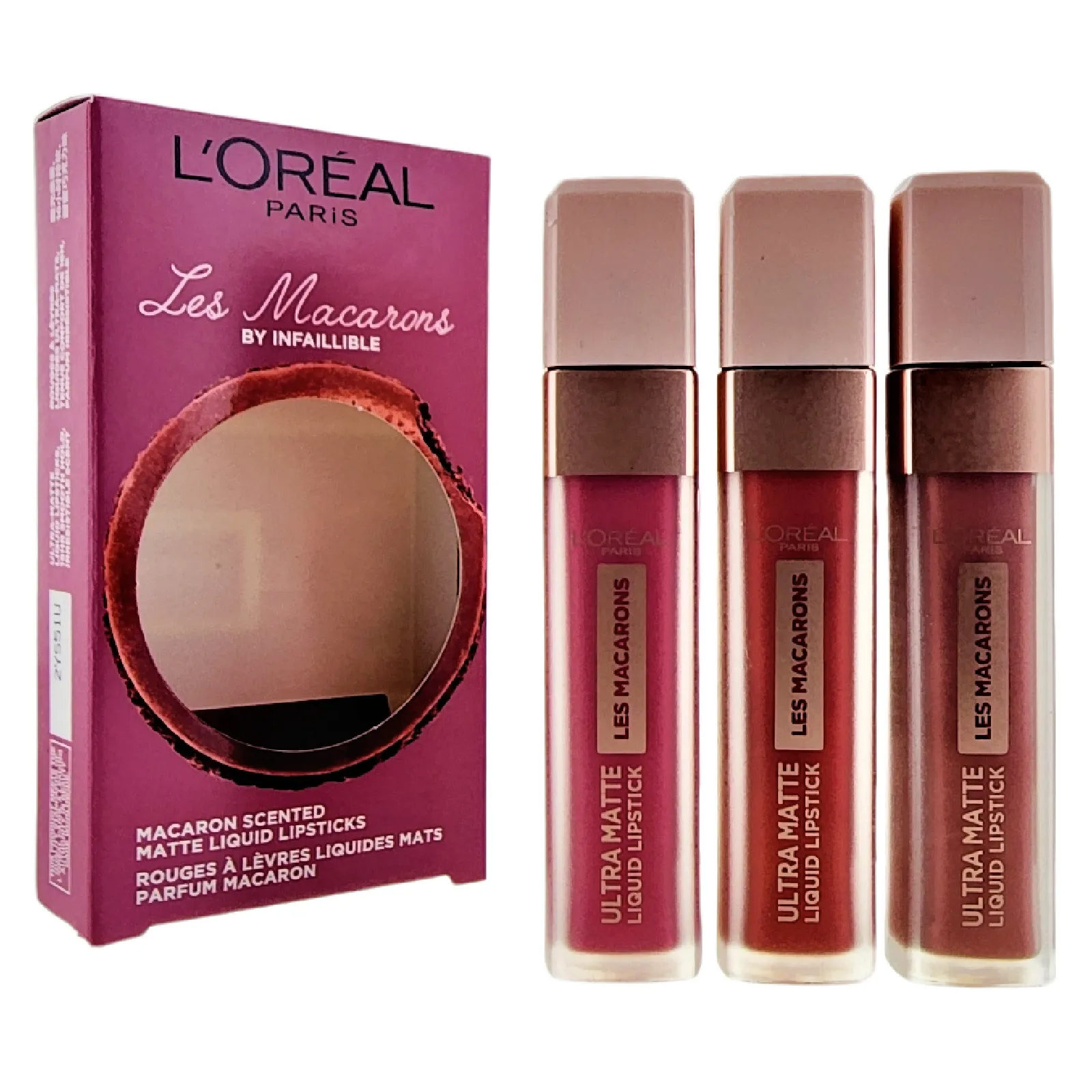 Loreal Infaillible Les Macarons Matte Liquid Lipsticks Gift Set