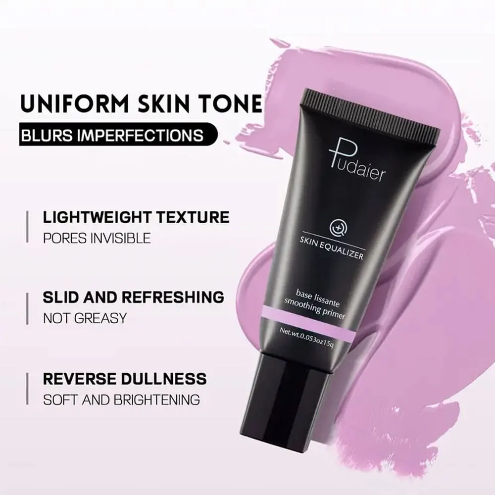 Pudaier Face Primer Skin Equalizer Brightening Lavender 15g