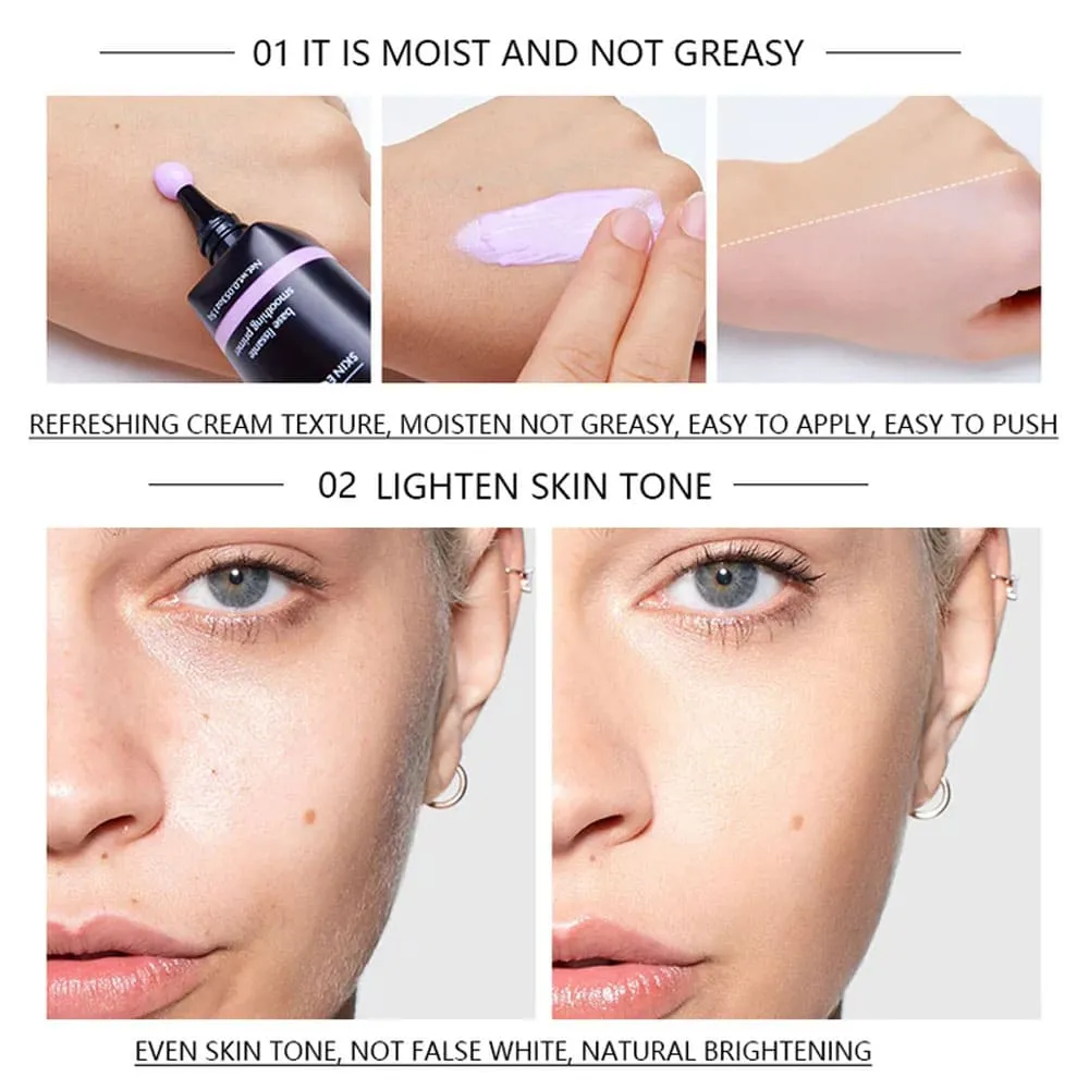 Pudaier Face Primer Skin Equalizer Brightening Lavender 15g