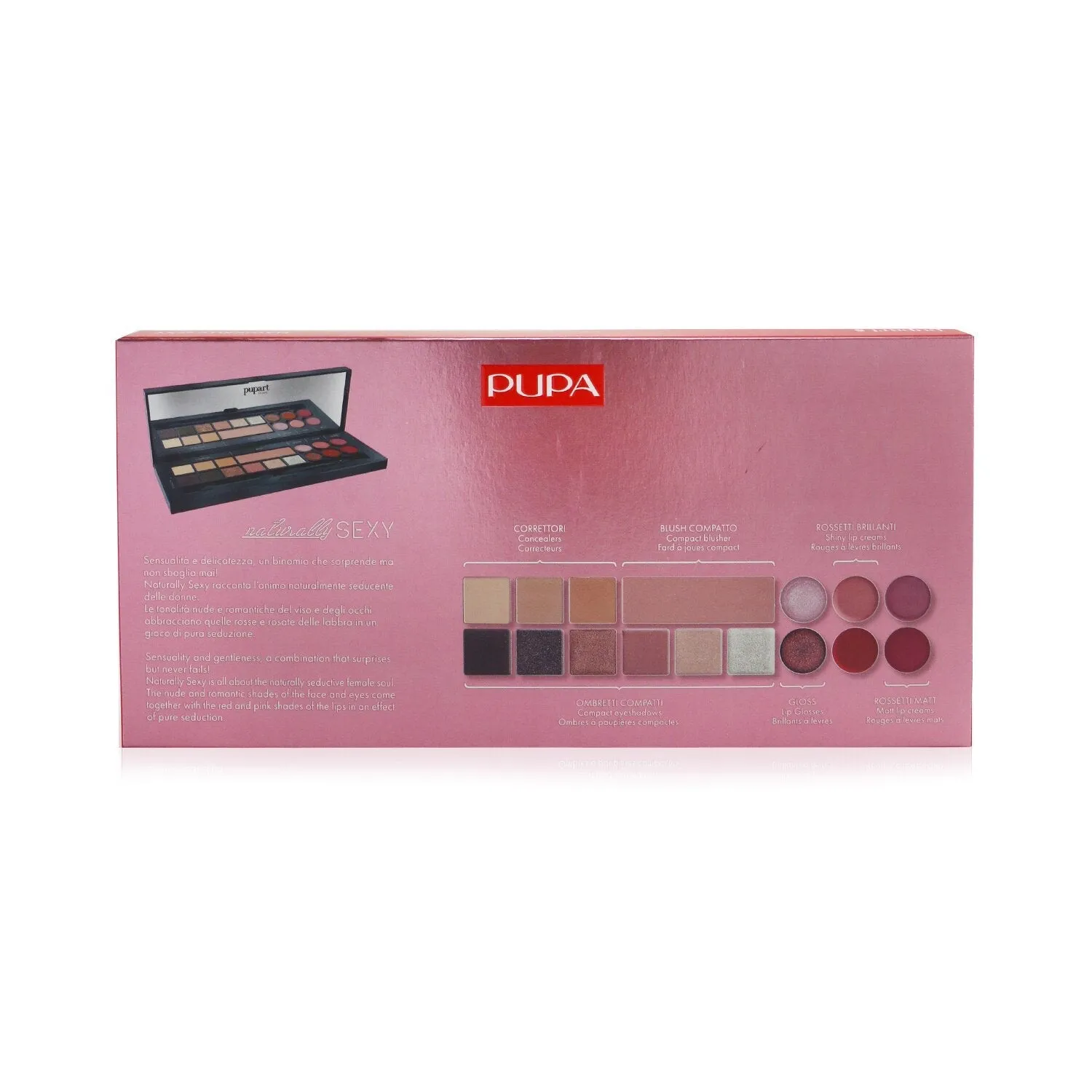 Pupa Pupart S Make Up Palette - # 002 Naturally Sexy  9.1g/0.32oz