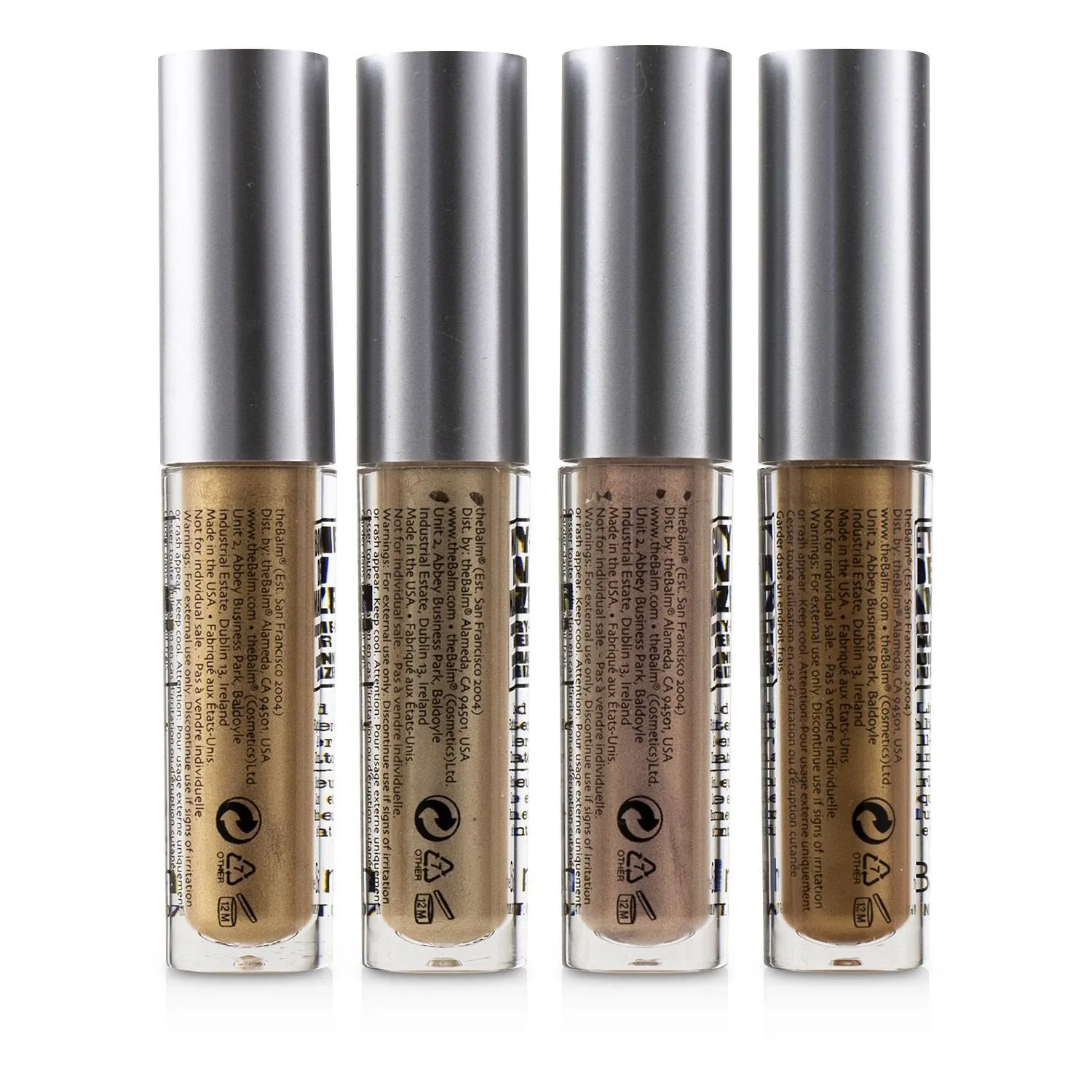 TheBalm The Dew Manizer's Quad (Liquid Highlighters)  4pcs